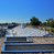 The new building boasts a sustainable green roof system.