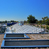 The new building boasts a sustainable green roof system.